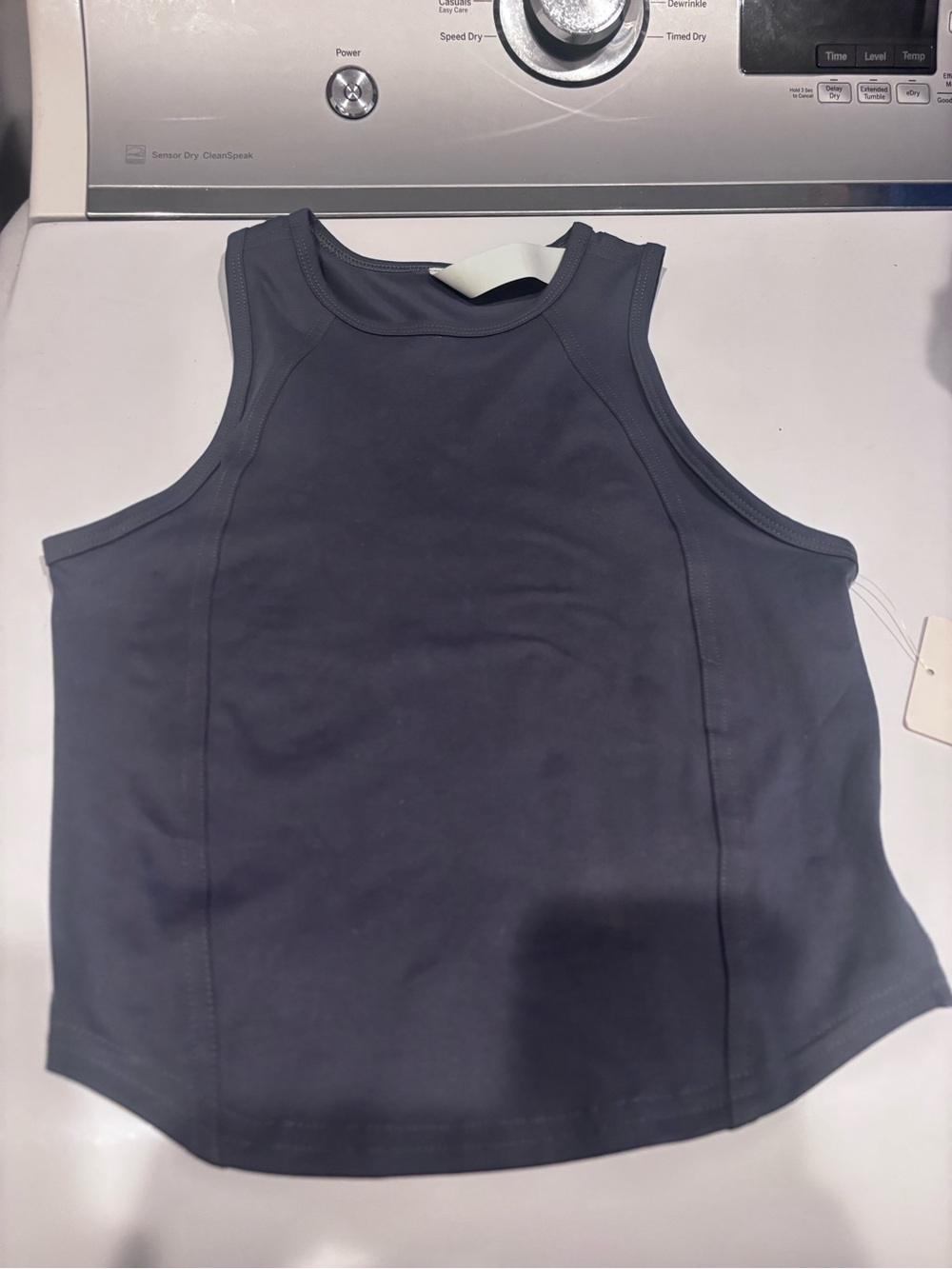 lululemon athletica Navy High-Neck Athletic Tank